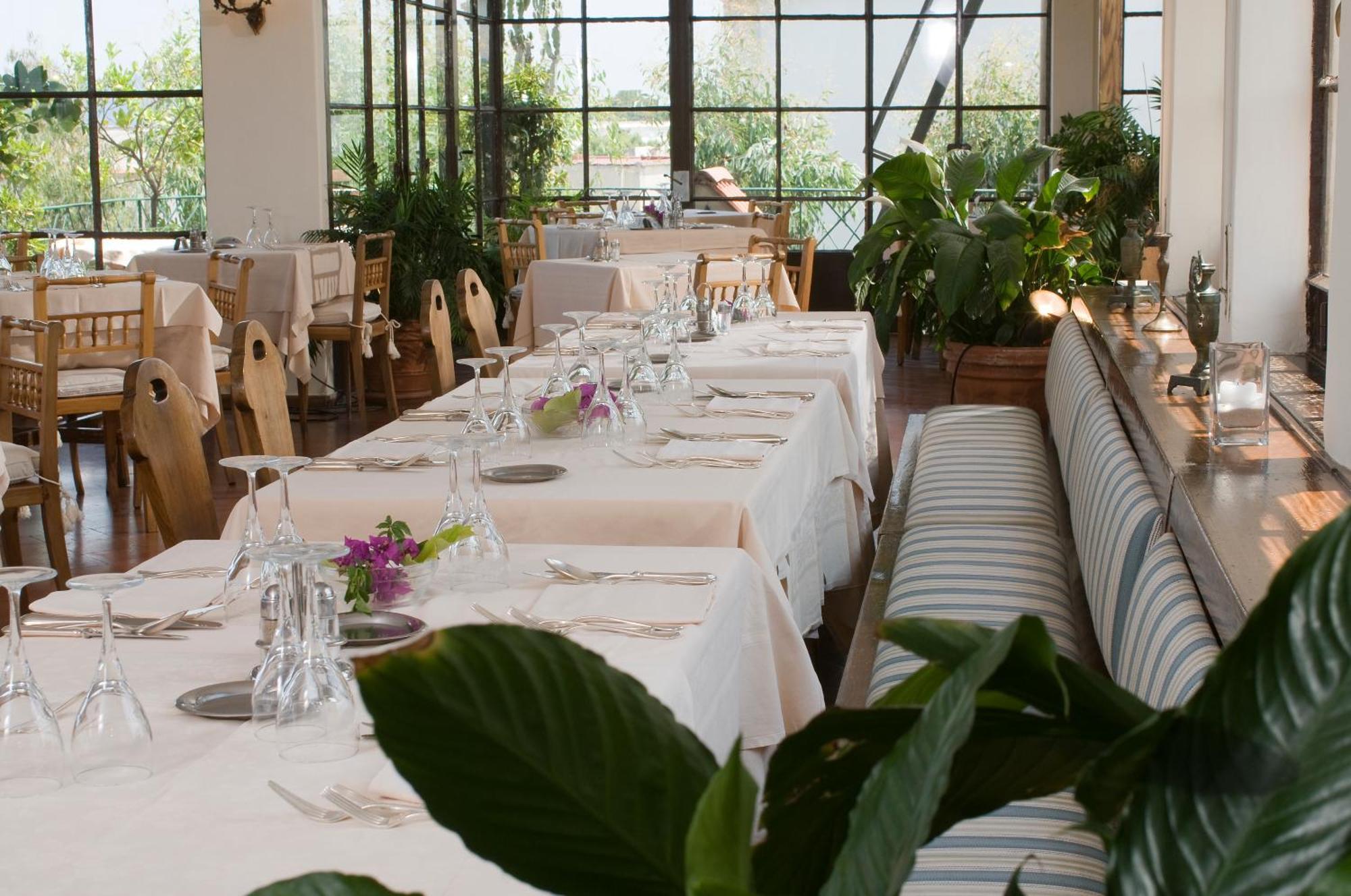 Hotel La Villarosa Terme Ischia Restaurang bild